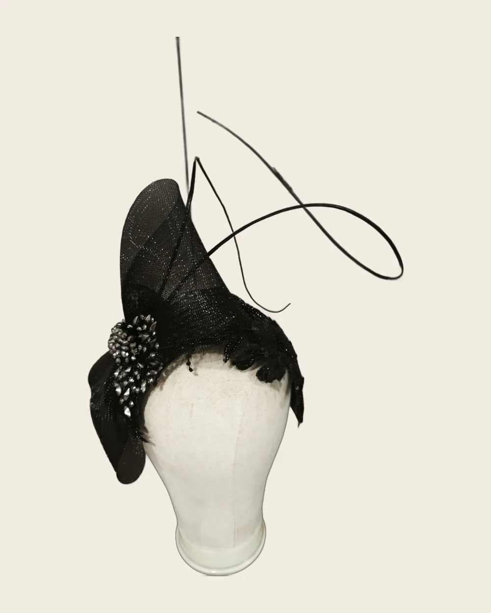 Black Spot Fascinator