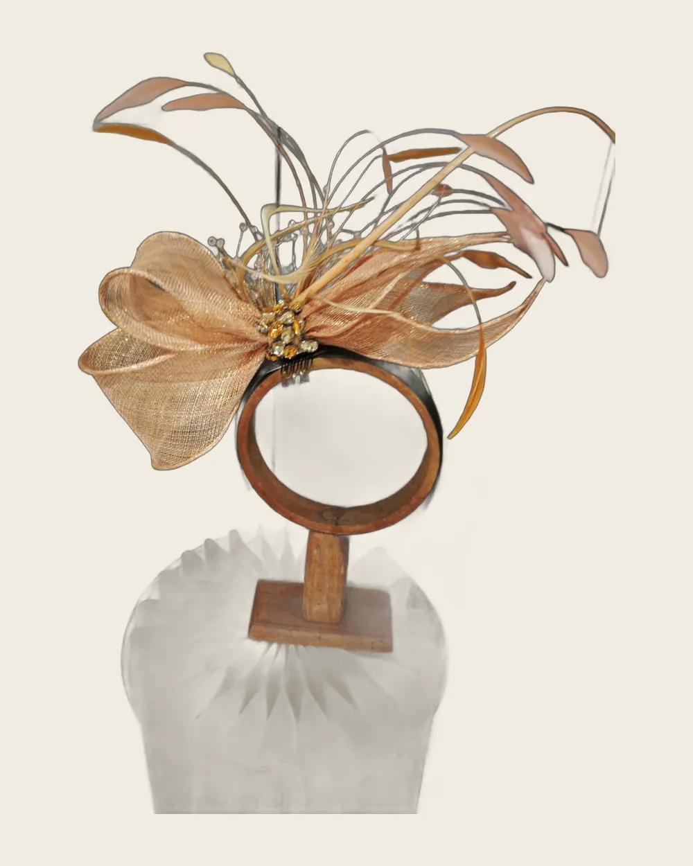 Champagne Loop Fascinator