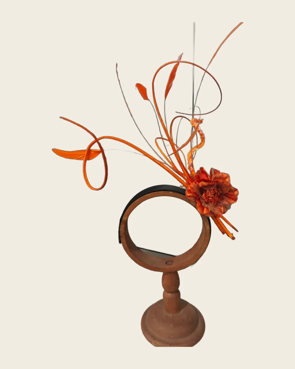 Marigold Quill Fascinator