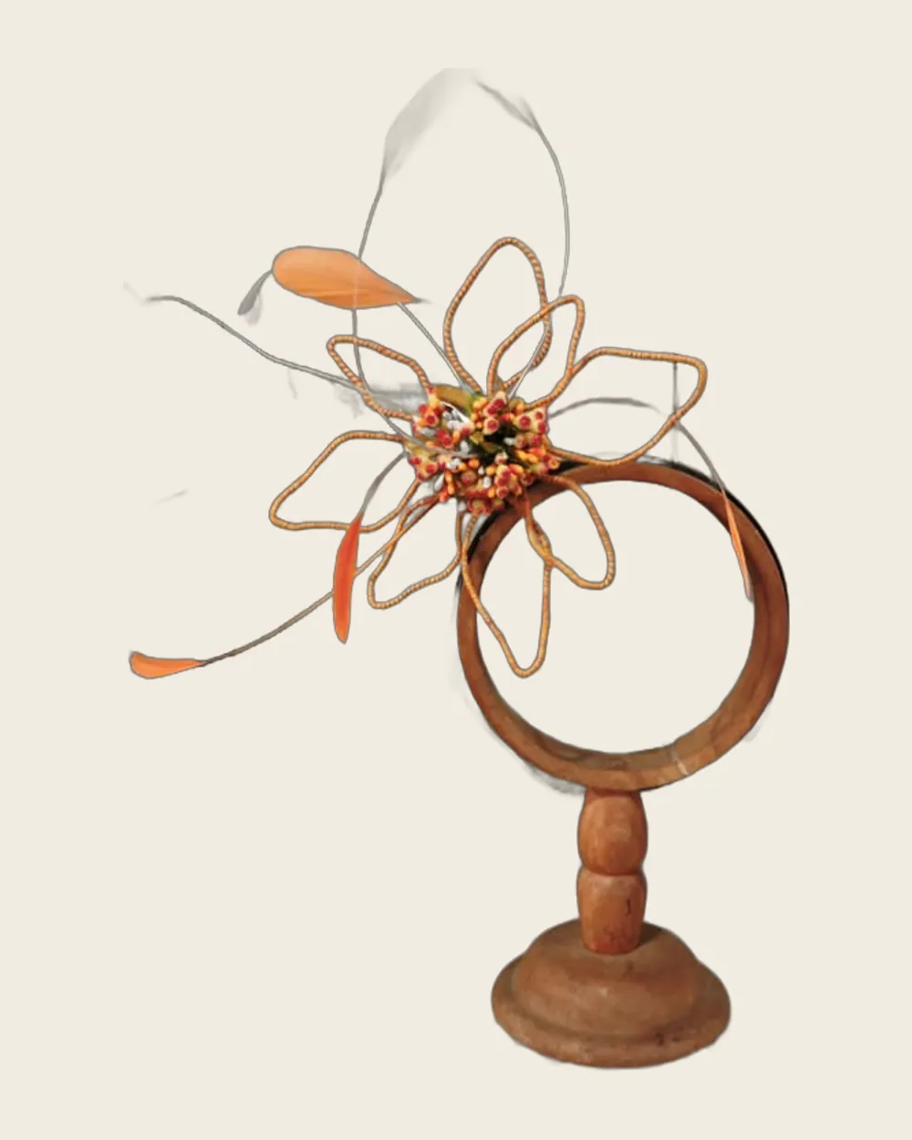 Peach Wire Spray